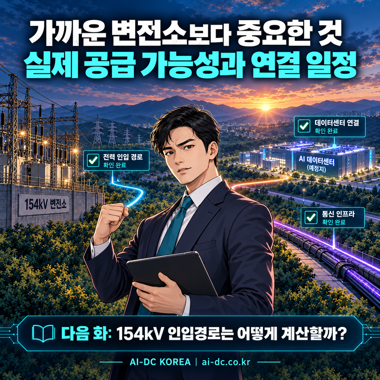 10컷. 가까운 변전소보다 실제 공급 가능성과 연결 일정이 중요합니다