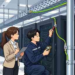 6컷. 랙·케이블트레이·배관 연속성 확인