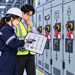 6컷. 상용·발전기·UPS·역송전원까지 잠금·표찰